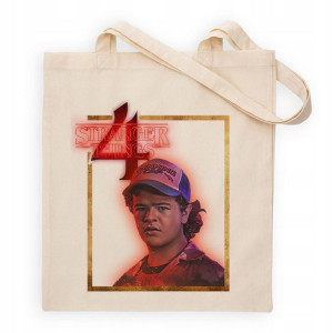 TORBA Shopper Beżowa STRANGER THINGS Wiele WZORÓW