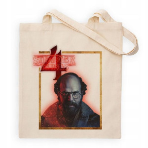 TORBA Shopper Beżowa STRANGER THINGS Wiele WZORÓW