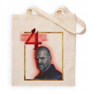 TORBA Shopper Beżowa STRANGER THINGS Wiele WZORÓW
