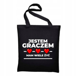 TORBA SHOPPER EKOLOGICZNA na RAMIĘ Śmieszne WZORY