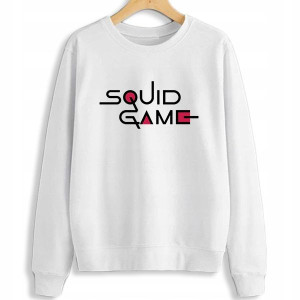 BLUZA Damska Biała S/152cm SQUID GAMES Różne WZORY