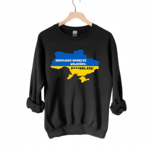 Damska Bluza Stop Wojnie Wolna Ukraina Wzory - Xl