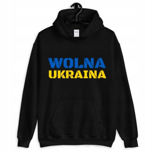 Damska Bluza Z Kapturem Anty War Stop Wojnie L