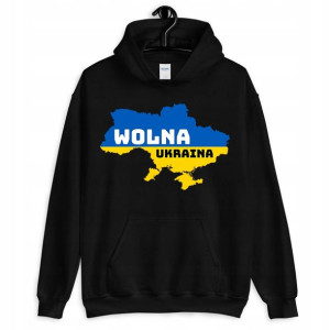 Damska Bluza Z Kapturem Anty War Stop Wojnie L