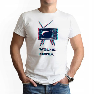 Koszulka Męska 3xl Biała Anty-pis Wolne Media 08