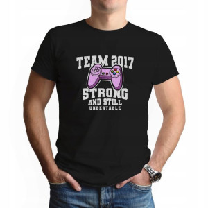 Koszulka MĘSKA L Czarna Prezent wzór GAMER 06