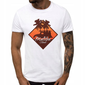Koszulka MĘSKA T-shirt M wzór HAWAII CARS 04