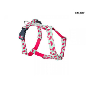 Amiplay Szelki Regulowane Guard BeHappy Rozmiar L Watermelon