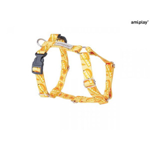 Amiplay Szelki Regulowane Guard BeHappy Rozmiar S Banana