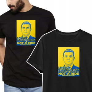 Koszulka Solidarni Z Ukrainą Zełenski Hero - 3xl