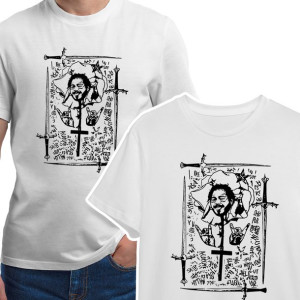 KOSZULKA T-shirt Męski POST MALONE Wzory MiX - XL