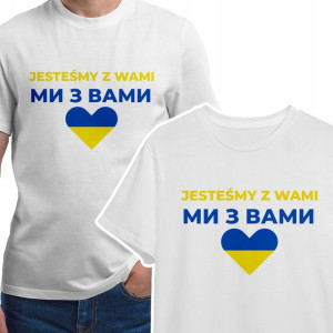 Koszulka Ukraina Anty War Stop War Mix Wzory Xl