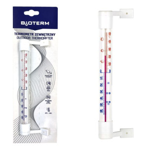 Termometr Zaokienny Samoprzylepny Zewnętrzny 21cm