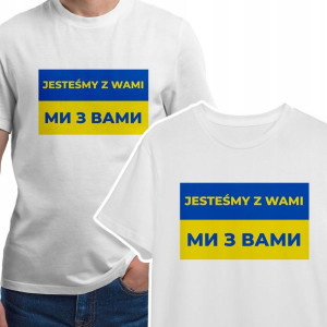 Koszulka Ukraina Anty War Stop War Mix Wzory Xl