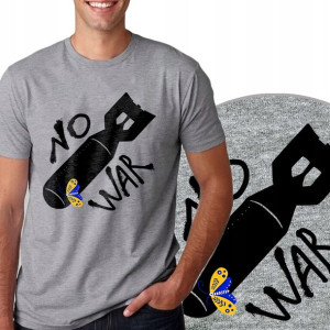 Koszulka Wolna Ukraina Stop Wojnie Anty War - Xl