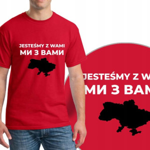Koszulka Wolna Ukraina Stop Wojnie Anty War Xxl