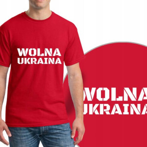 Koszulka Wolna Ukraina Stop Wojnie Anty War Xxl
