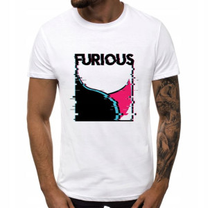 Modna KOSZULKA Męska T-Shirt Różne WZORY - XL