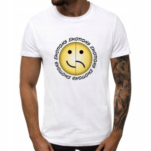 Modna KOSZULKA Męska T-Shirt Różne WZORY - XL