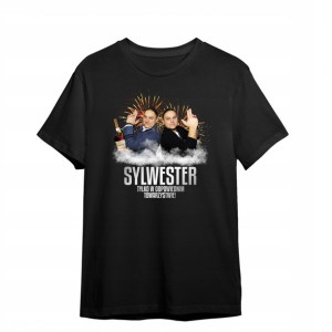 Śmieszna KOSZULKA Męska NA SYLWESTRA Wzory - 3XL