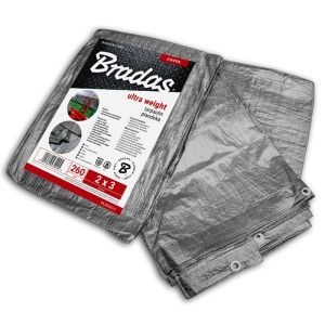Plandeka Bradas Ultra Weight 260g. 2 X 4m - Super Mocna