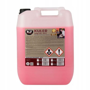 K2 Kuler Long Life -35°c Czerwony Płyn Chłodniczy
