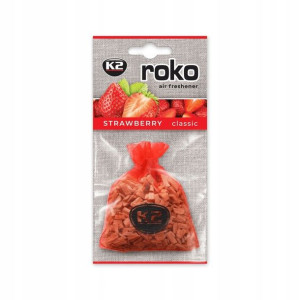 K2 Roko Zapach Samochodowy Woreczek Truskawka 20g