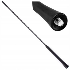 Maszt antenowy aluminium 40cm BACIK SAMOCHODOWY
