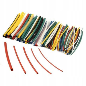 Zestaw Rurek Termokurczliwych 10cm 1-5mm Kolorowe
