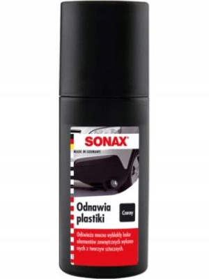 SONAX Odnawia czarne plastiki 100ml