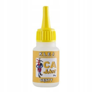 Klej Cyjanowoakrylowy Gęsty 20g Do Balsy | Joker
