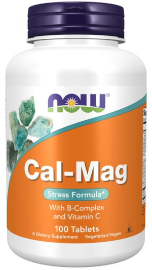 Cal-Mag -  Wapń i magnez antystres z witaminami z grupy B (100 tabl.)