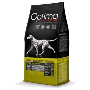 OPTIMANOVA Adult Digestive Rabbit & Potato 2kg KRÓLIK