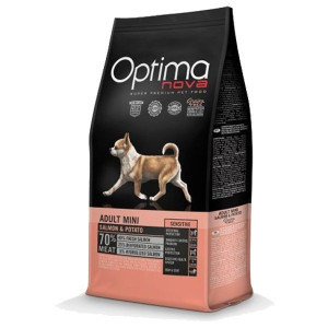 OPTIMANOVA Adult Mini Sensitive Salmon & Potato 8kg ŁOSOŚ