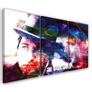OBRAZ TRYPTYK Al Pacino Aktor 120x80