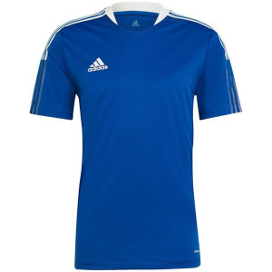 Koszulka męska adidas tiro 21 training jersey niebieska gm7589