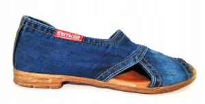 Jeansowe Modne sandały Artiker 44c0204 r38