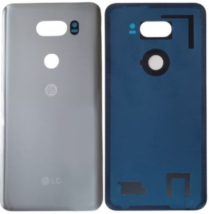 Klapka Baterii + Klej Lg V30 Silver