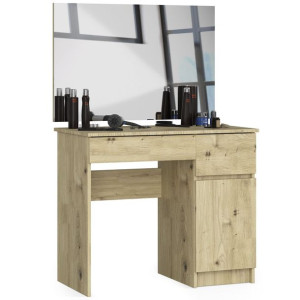 Toaletka Kosmetyczna Z Lustrem P-2/sl 900x600 Prawa Dąb Artisan