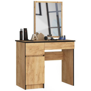 Toaletka Kosmetyczna Z Lustrem P-2/sl 500x600 Lewa Dąb Craft