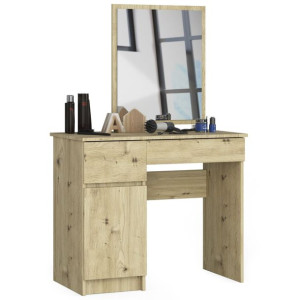 Toaletka Kosmetyczna Z Lustrem P-2/sl 500x600 Lewa Dąb Artisan