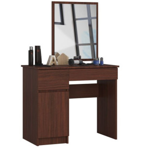 Toaletka Kosmetyczna Z Lustrem P-2/sl 500x600 Lewa Wenge