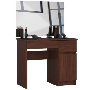 Toaletka Kosmetyczna Z Lustrem P-2/sl 900x600 Prawa Wenge