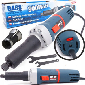 Bass Szlifierka Prosta Trzpieniowa 900w Regulacja