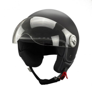 Kask na skuter motocyklowy otwarty BB 592 XL czarny