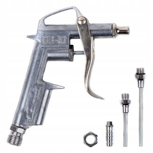 Pistolet Do Przedmuchiwania 3 Dysze Pneumatyczny
