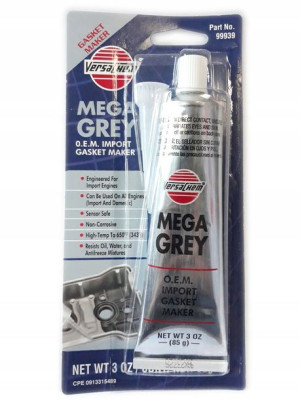 Versachem Mega Grey Szary silikon na uszczelkę 85g