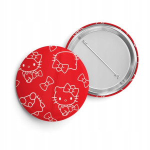 Przypinka Do Plecaka Button 38 mm HELLO KITTY 22