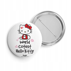 Przypinka Do Plecaka Button 38 mm HELLO KITTY 27