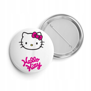 Przypinka Do Plecaka Button 38 mm HELLO KITTY 31